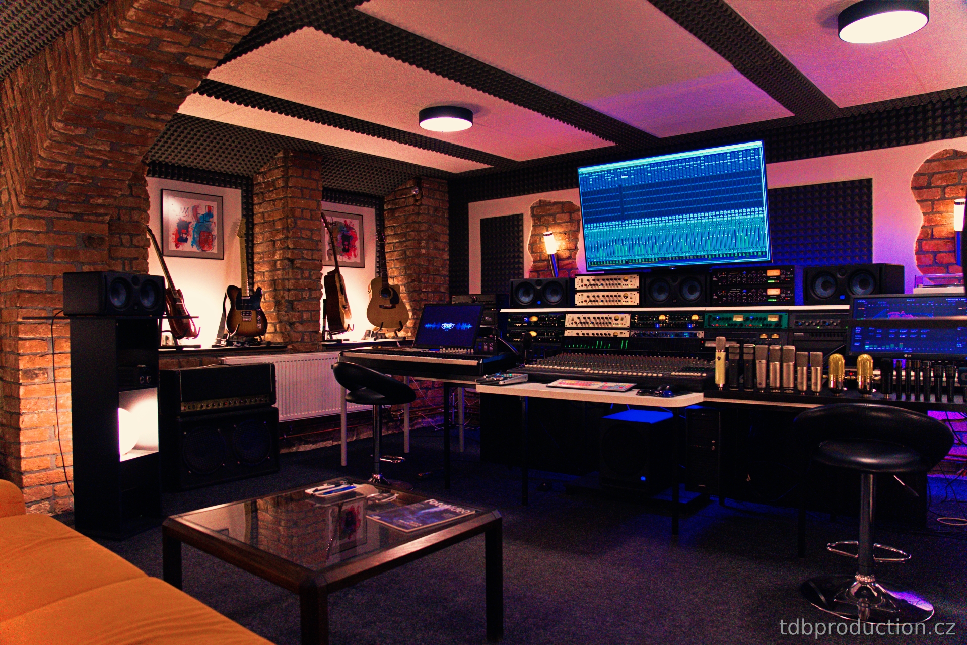 Recording studio | Recording studio and video production TdB Production  Prague