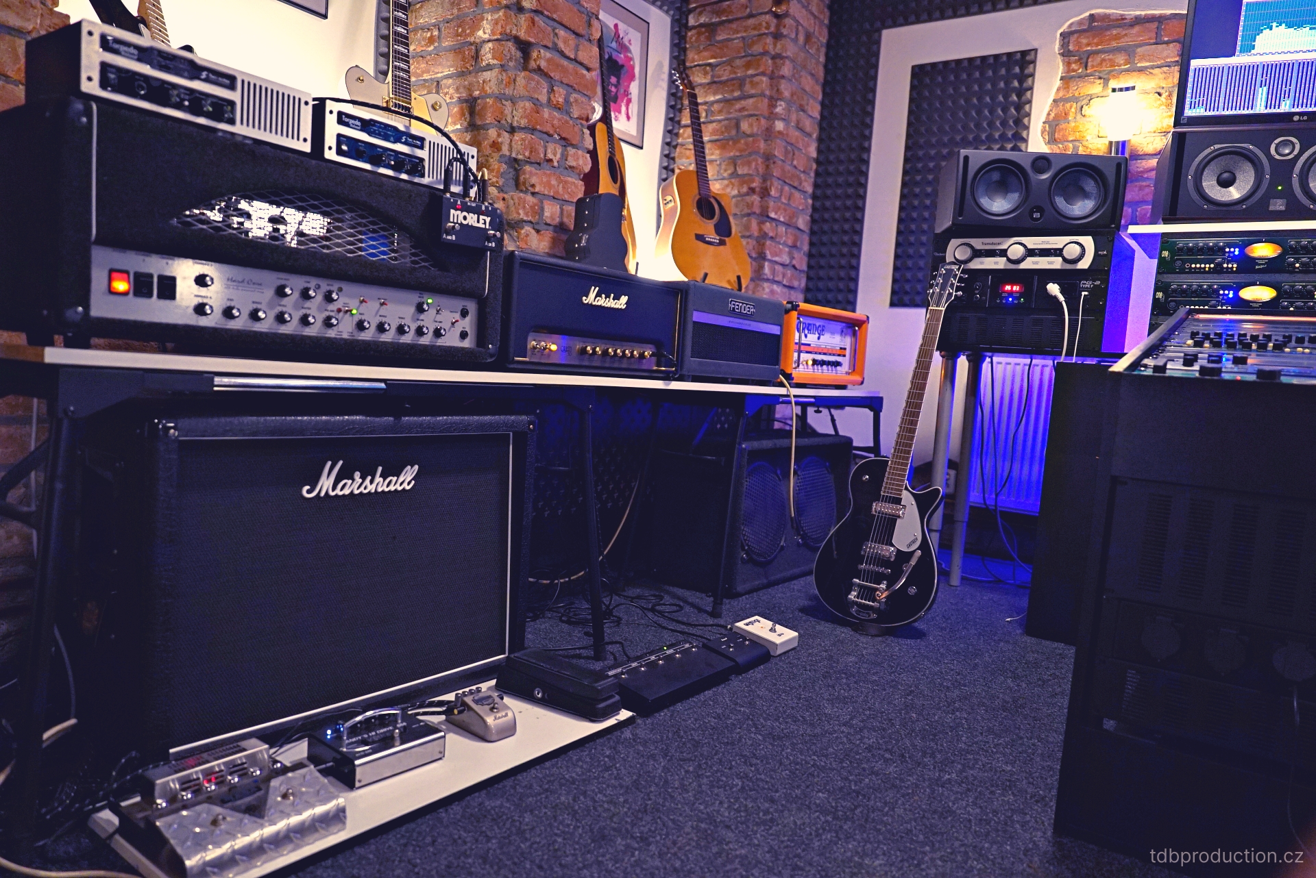Nahrávací studio TdB Production Praha - KYTAROVÉ APARÁTY