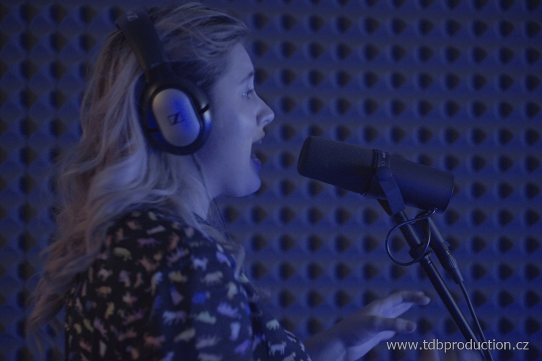 Nahrávací studio - nahrávání Zpěvu