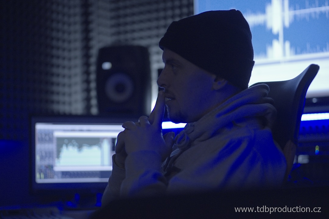 Nahrávací studio - nahrávání Zpěvu